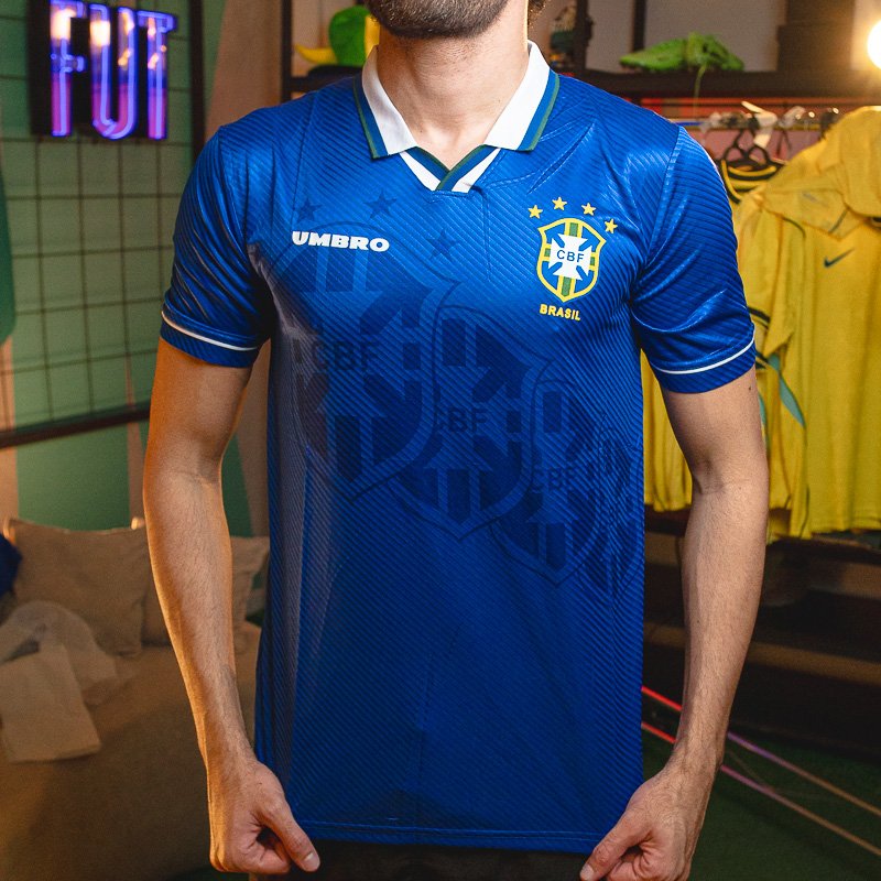 BRASIL-reserva-94-1 Camisa Brasil Retro Reserva 94 - Imagem 1