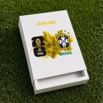 Caixa Personalizada p/ Copa - versão amarela