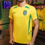 Camisa Brasil Retro Titular 2002