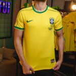 Camisa Brasil Retro Titular 98 Finals