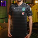Camisa Brasil Polo Guaraná Preto Grafite