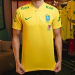 Camisa Brasil Guaraná Amarelo