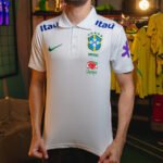 Camisa Brasil Guaraná Branco