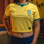 Cropped Feminino Brasil Titular 26-27